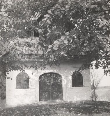 Gladovec Pokupski - Kapela Presvetog Trojstva, zapadno pročelje