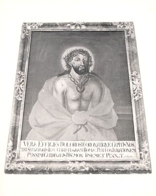 Kloštar Ivanić - Kompleks Franjevačkog samostana i crkve sv. Ivana Krstitelja, slika "Trpeći Krist"