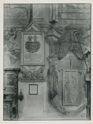 Lepoglava - Župna crkva, nadgrobni spomenik