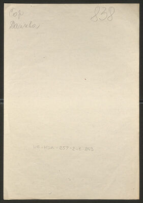 Čop, Darinka, 30.12.1908. Policijski karton