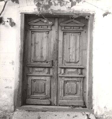 Bukevje - Tradicijska kuća, ulazna vrata