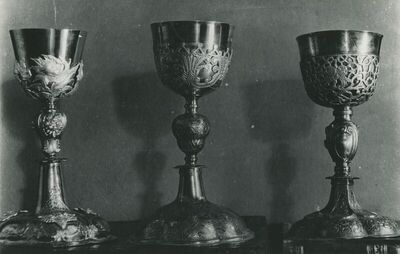 Mače - Župna crkva Bezgrešnog začeća Blažene Djevice Marije, liturgijsko posuđe, kaleži