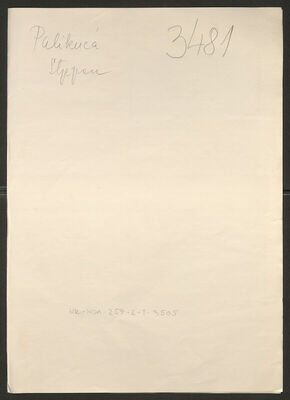 Palikuća, Stjepan, 8.9.1923. Policijski karton