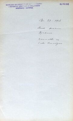 Đakovo, Bisk. pisarna; Zamolba za (nečitko) šematizma