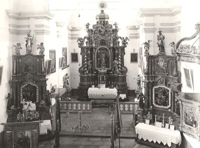 Kotari - Crkva sv. Leonarda, svetište