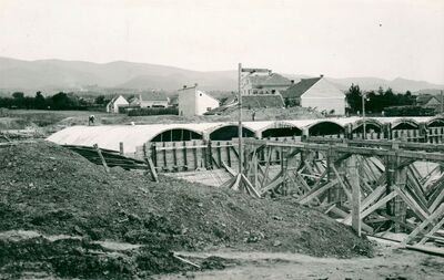 Zagreb (Laščina) - Gradski vodovod, nadsvođivanje