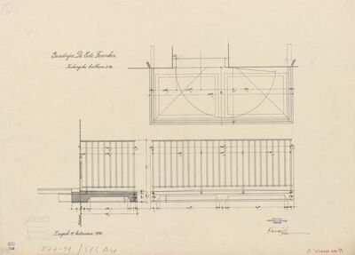 Stambena zgrada Frank, kuhinjski balkon