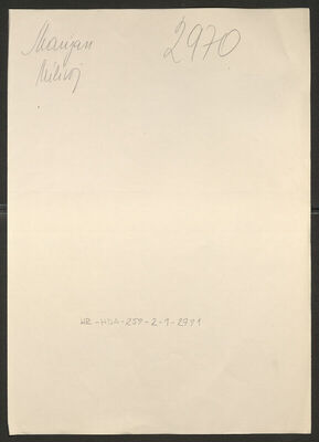 Marijan, Milivoj, 12.6.1920. Policijski karton