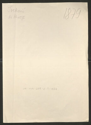 Iveković, Hrvoje, 9.5.1901. Policijski karton