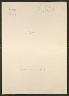 Ščulac, Tomo, 20.8.1906. Policijski karton