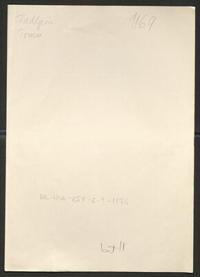 Fadljević, Tomo, 15.5.1906. Policijski karton