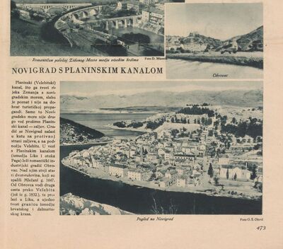 Novigrad s planinskim kanalom