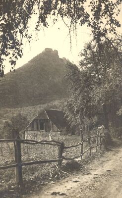 Okić - Srednjovjekovni grad, situacija