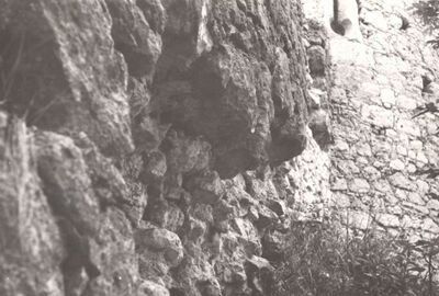 Samobor - Stari grad, oštećenje zapadnog zida