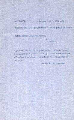 Izaslanici Zemaljskog povjerenstva, obračun putnih troškova