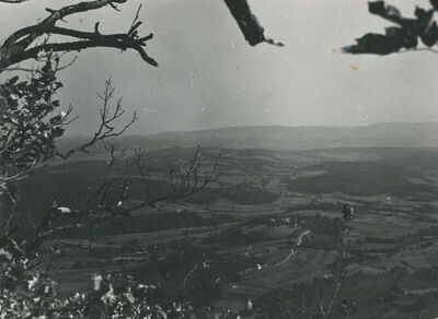 Grtovec (Budinščina) - Stari grad Milengrad, Krajolik podno starog grada