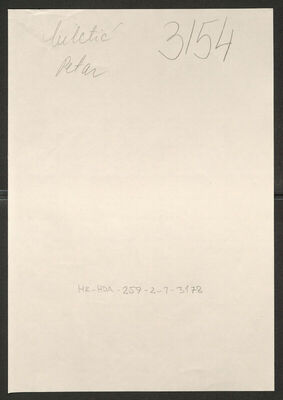 Miletić, Petar, 1896. Policijski karton