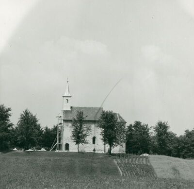 Sveta Helena - Kapela sv. Jelene, južno pročelje