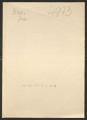 Šiklić, Jere, 16.1.1911. Policijski karton