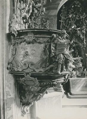 Belec (Zlatar) - Crkva sv. Marije Snježne, unutrašnjost, detalj