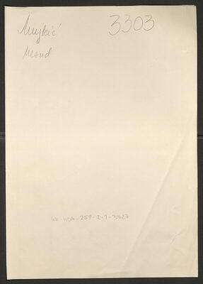 Mujkić, Mesud, 1.5.1903. Policijski karton