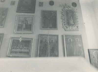 Kebel (Bedekovčina) - Kapela sv. Nikole, detalj unutrašnjosti, ikonostas