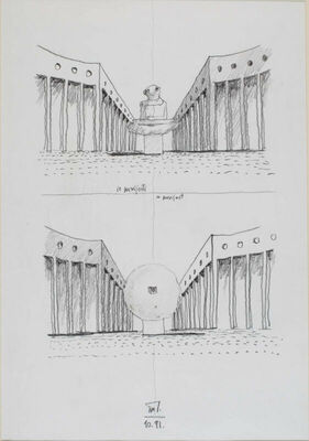 Trg hrvatske kulture na Krugama: prostorni prikaz: detalji