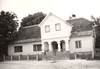 Pribić - Kuća Bucković, ulično pročelje