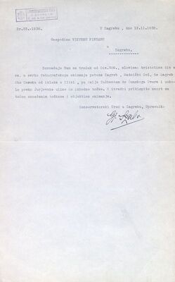 Viktor Pintar, isplata