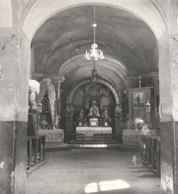 Dubrava - Župna crkva sv. Margarete, svetište