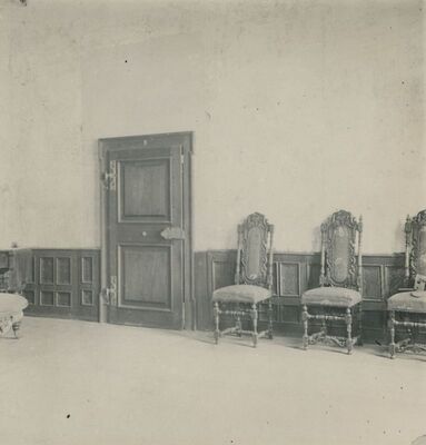 Trakošćan - dvorac, salon, vrata