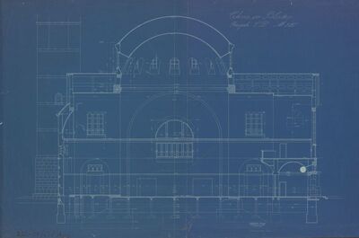 Crkva Sv. Blaža, presjek C:D