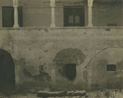 Novi Dvori Klanječki (Klanjec) - Dvor Erdödya, vanjština, detalj, arkade