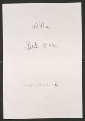 Spivak, Pavel, 20.8.1896. Policijski karton