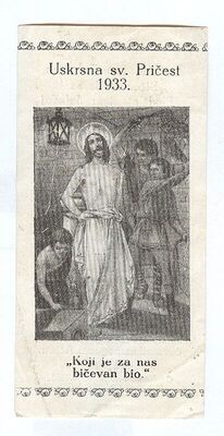 Uskrsna sv. Pričest 1933.