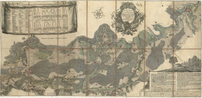 Accurate special - Charte der Gegend des Rheins von Ettingen Karls Ruhe, Philippsburg, Bruchtal bis Mannheim etc. / entworfen von G. F. Riecke Fridrich