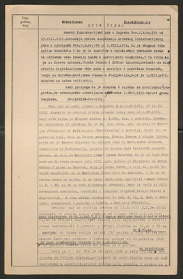 Stegnar, Andrej, 6.12.1906. Policijski karton