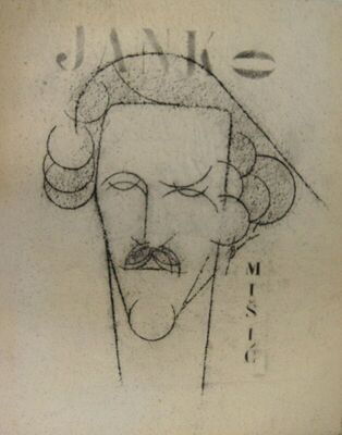 Karikatura Janka Mišića