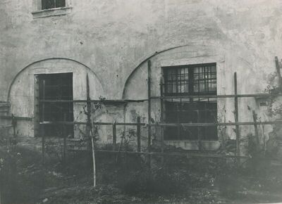 Krapina - Franjevački samostan, vanjština, detalj