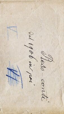 Reso-conti dal 1906 in poi ... = Financijska izvješća od 1906. nadalje (s papirnatom trakom povezano