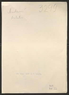 Mudrinić, Milutin, 1893. Policijski karton