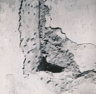 Trg (Ozalj) - Crkva Svih Svetih, detalj južnog pročelja