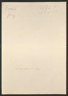 Roože, Josip, 6.12.1888. Policijski karton