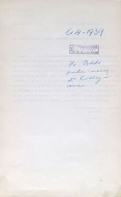 Ivan Bach, službeni put u kostajnički kraj