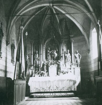 Petrovina - Crkva sv. Petra apostola, svetište