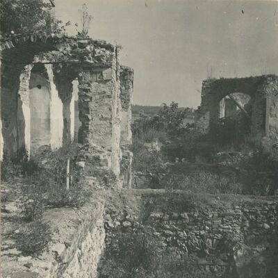 Bisag - dvor Draškovića, ruševina