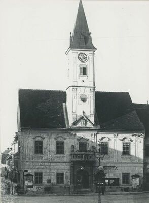Varaždin - Vijećnica na glavnom trgu