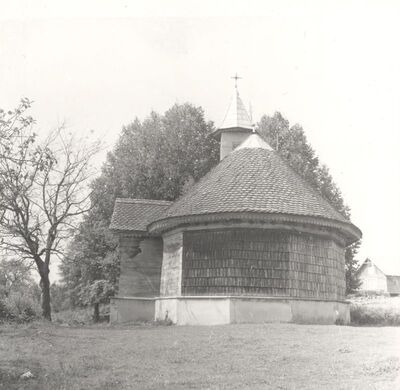 Donji Hruševec - Kapela sv. Ivana Krstitelja, apsida