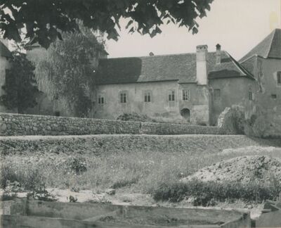 Varaždin - grad, kamena ograda