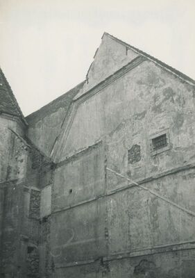 Lepoglava - Kompleks samostana, južno pročelje ističnog krila